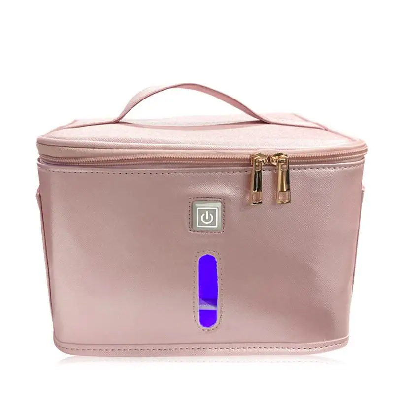 

USB Storage Case With Vltraviolet Sterilization Light 59 Seconds Odor Removal Storage Box For Mask Underwear Disinfection Box