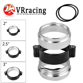 

VR- Exhaust V-band Clamp w Flange System Assenbly Anodized Clamp For 2" 2.5" 3" OD Turbo Dump Pipe VR-VCE01/02/03