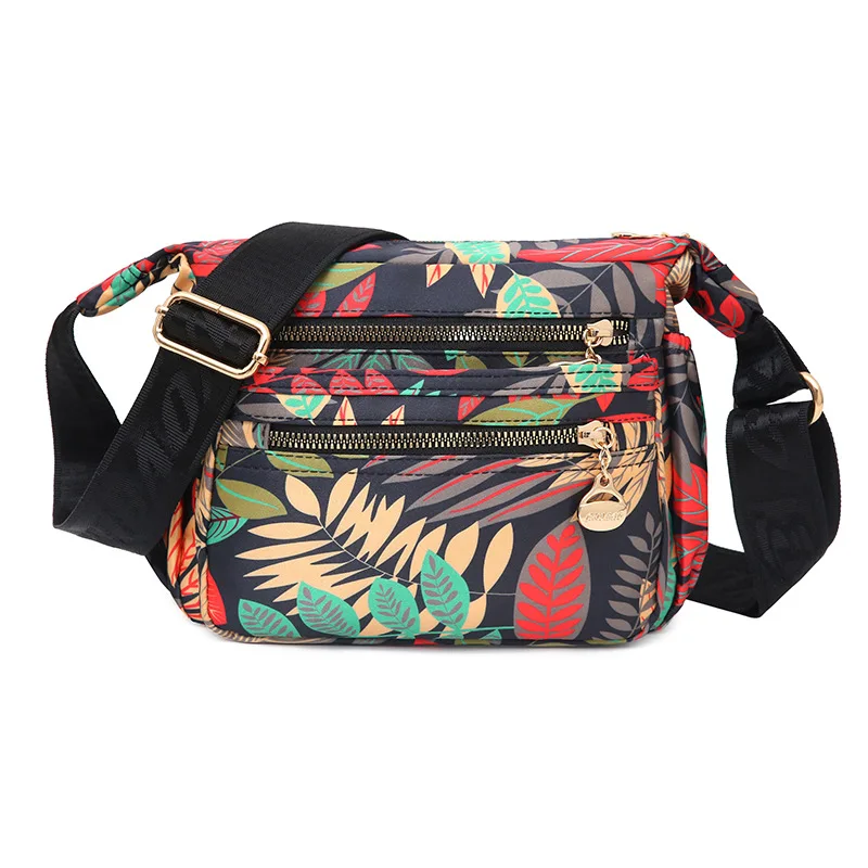 

Shoulder Bag Women's 2019 New Style Fashion National Wind Elephant Leaf under the Tree Single-shoulder Bag Mommy Shopping Should