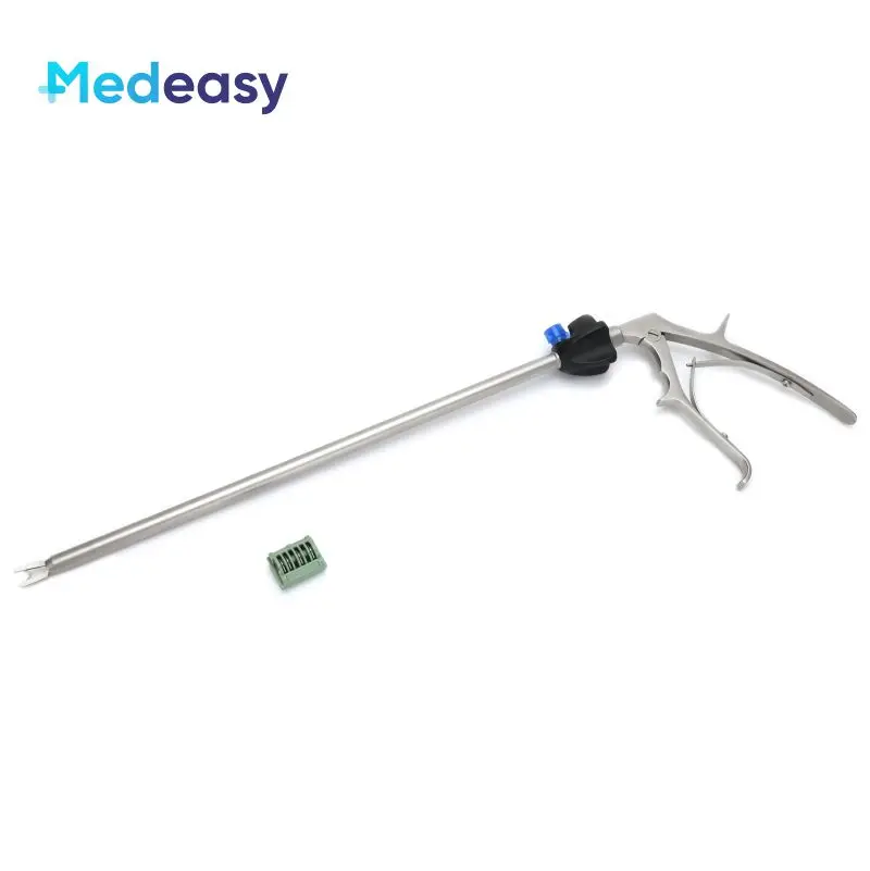 Double Action Laparoscopic Titanium Clip Applicator