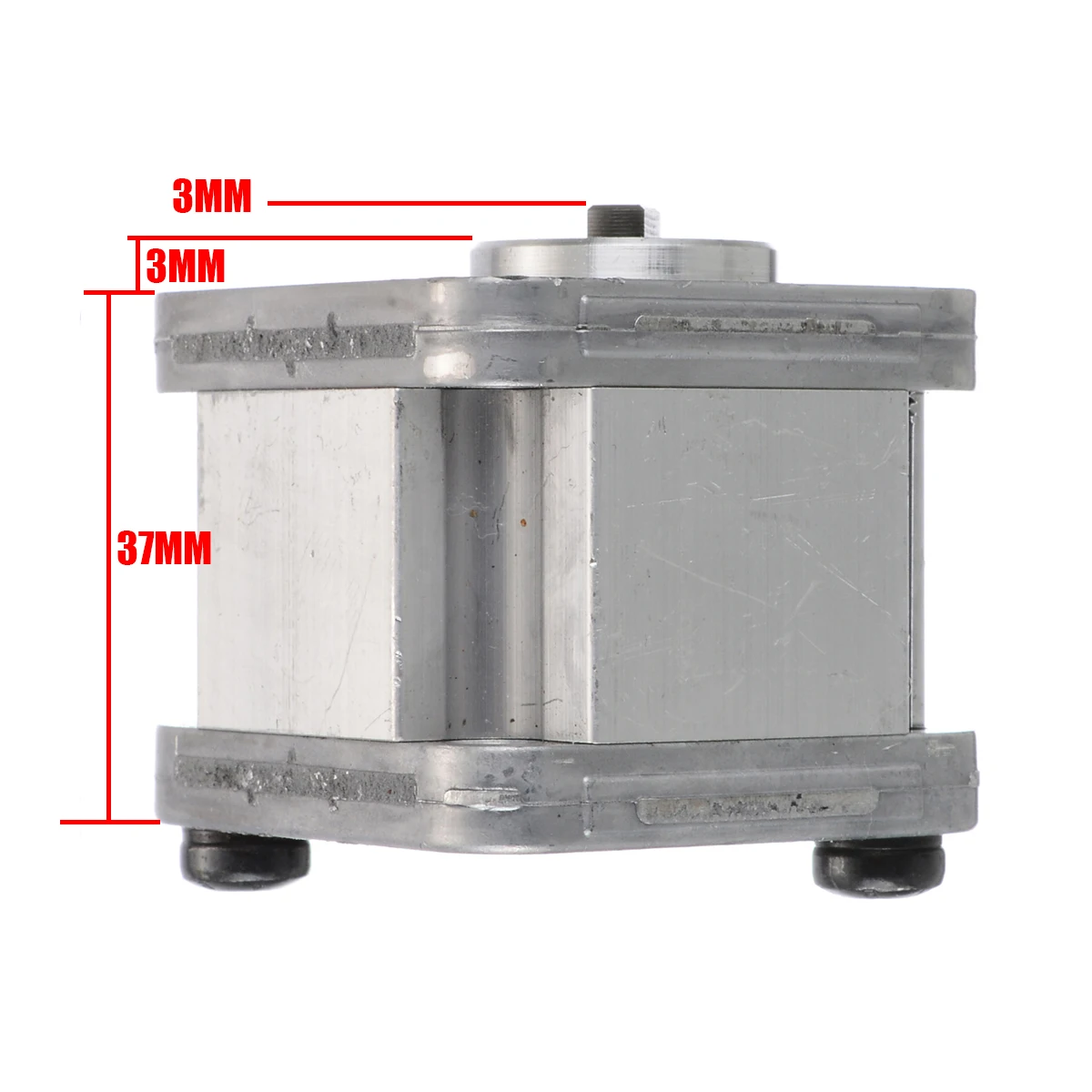 1Pcs Hydraulic Gear Oil Pump Metal Gear Pump Hydraulic DIY Model Excavating Machinery Tools Durable with Working Pressure 1-5Mpa