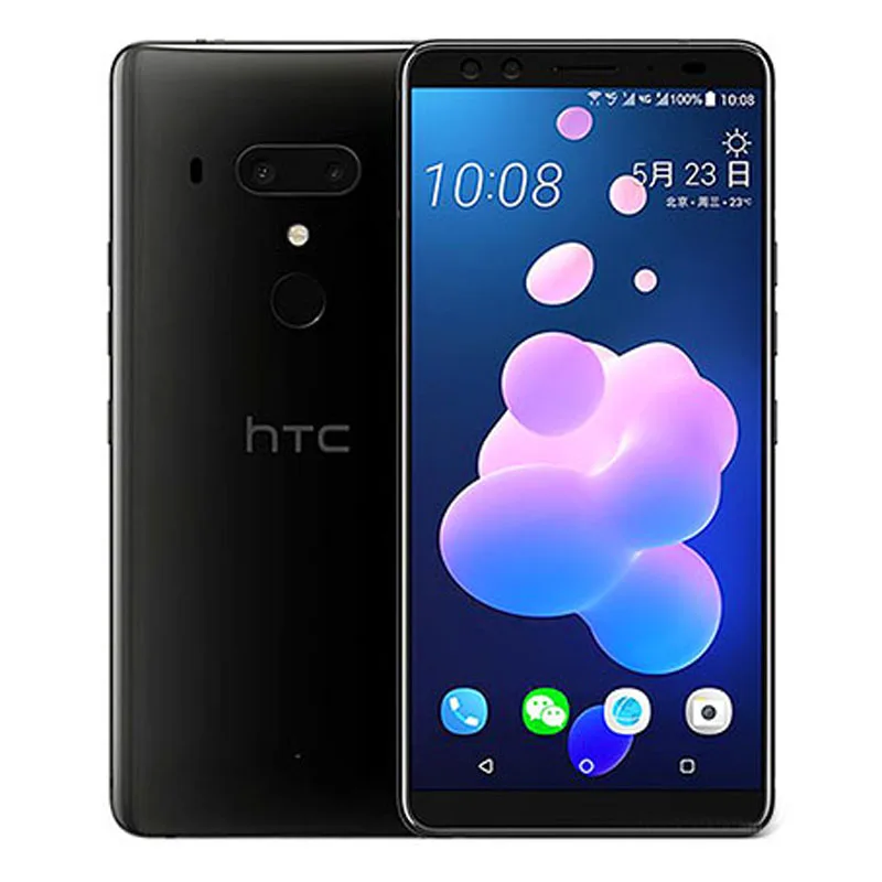 HTC-teléfono móvil U12 plus Original, smartphone con octa-core, 6GB RAM, 64GB ROM, Sim Dual, desbloqueado, 6,1 , cámara de 12MP, android, U12