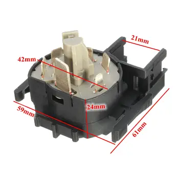 

New Ignition Switch Black fit for Vauxhall Agila A 2003-2008 for Astra G Mk4 1998-2004 Zafira A 1998 1999 2000 -2005
