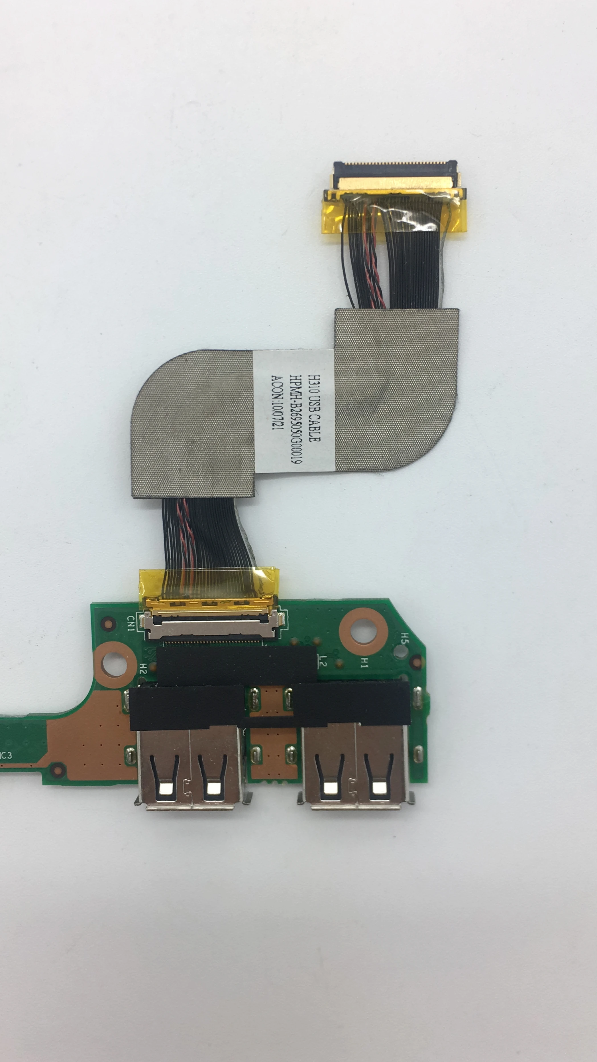 Original For HP Laptop Two USB switch power board Pavilion DM3 notebook HPMH 580700-001