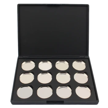 

Fashionable And Free Collocation Takes Magnet Eye Shadow Box Set 12 Color Magnet Empty Dish Cosmetics Empty Plates
