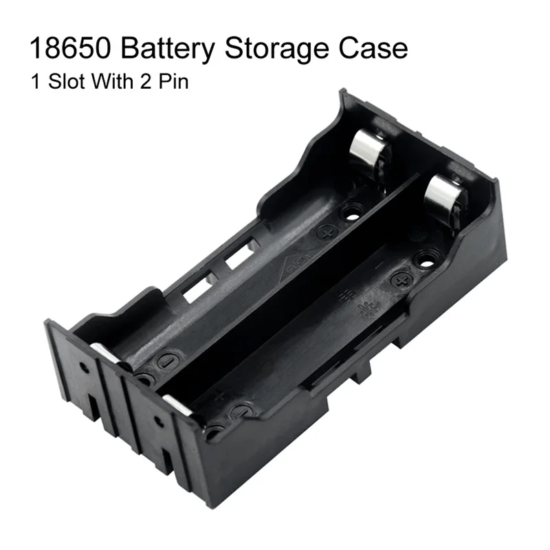 ABS 18650 Power Bank Cases 1X 2X 3X 4X 18650 Battery Holder Storage Box Case 1 2 3 4 Slot Batteries Container With Hard Pin