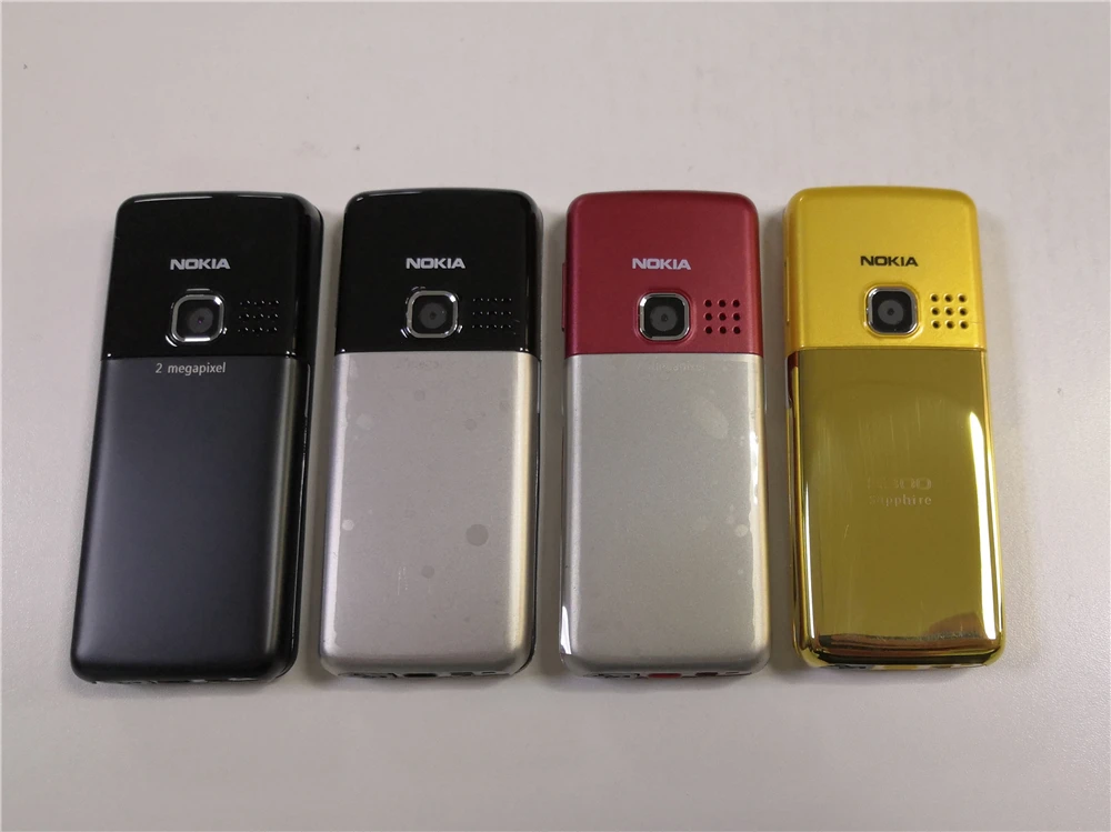 Оригинальный разблокированный Nokia 6300 GSM 860 мАч Поддержка русской и арабской