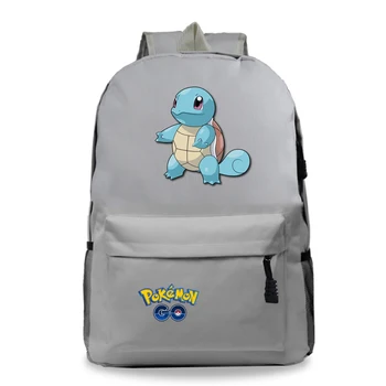

Plecak Anime Mochila Tortoise Pokemon Backpack Sac A Dos Pikachu Laptop Backpack Unisex Backbag School Bags for Teenage Girls 39