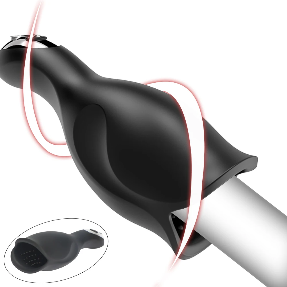 Oral Sex Male Masturbator 10 Modes Vibrating Penis Glans Massager Masturbate Cup For Endurance Exercise Blowjob Toys | Красота и