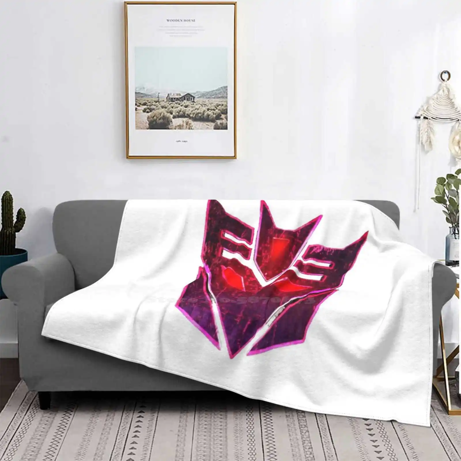 Optimus Prime Trend Style Funny Fashion Soft Throw Coperta Optimus Prime Funny