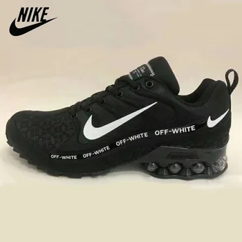 

off white X Nike MAX 1906 Men's Running Shoes Sport air cushion shoes Men's black Sneaker Unisex nike shoes Women original