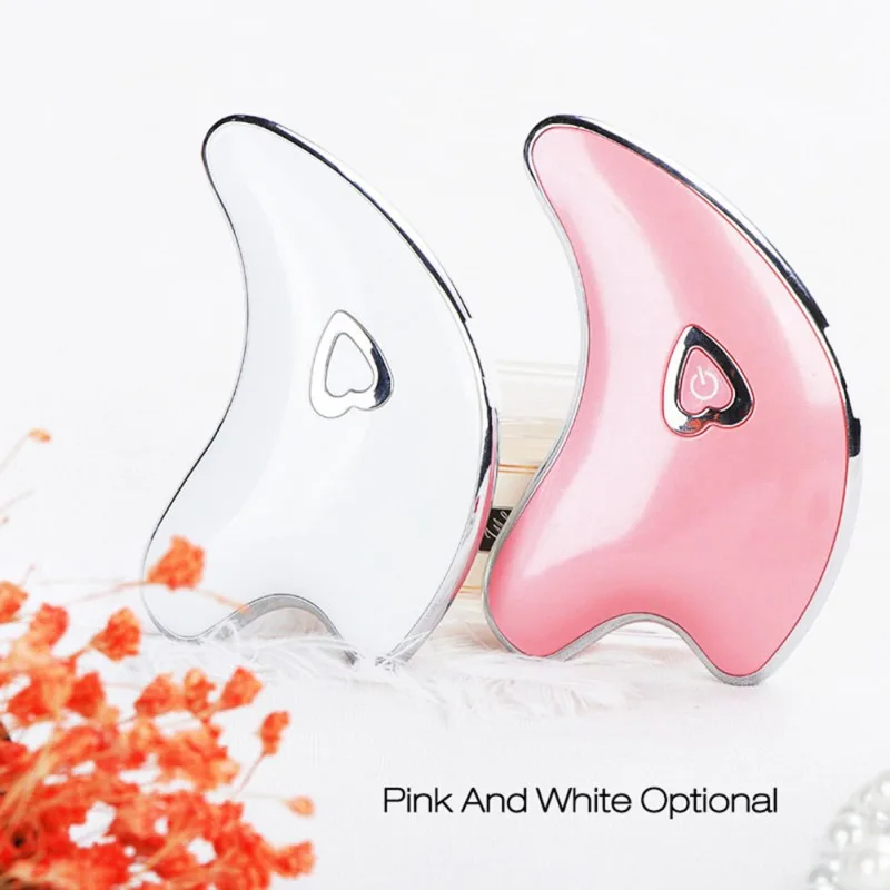 

2020 Electric Facial Gua Sha Board Firming Skin Lighten Face Lifting Massager Face Shaping Tools Skin Care