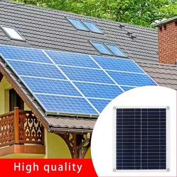 

Hot 25W solar power panel sunpower energy photovoltaic panel fast charging high conversion rate solar panel set