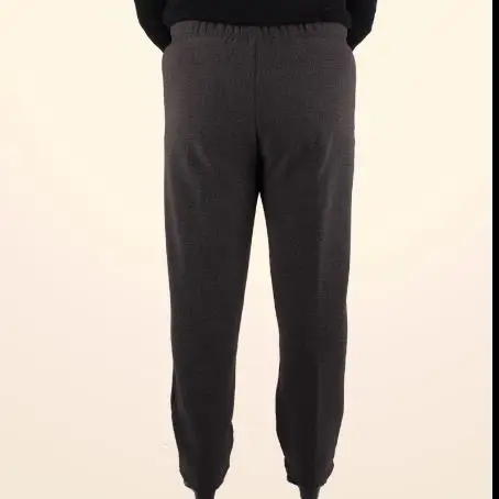 New Women Pants Oversized 5XL 6XL 7XL Winter Pants Elegant Middle Age Women Wear Vintage Thicken Straight Trousers J369