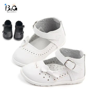 

B&G Baby Princess PU Leather Shoes Toddler Walking Shoes Breathable Baby Girls Summer Sandals Anti-skid Soft Sole Kids Shoes