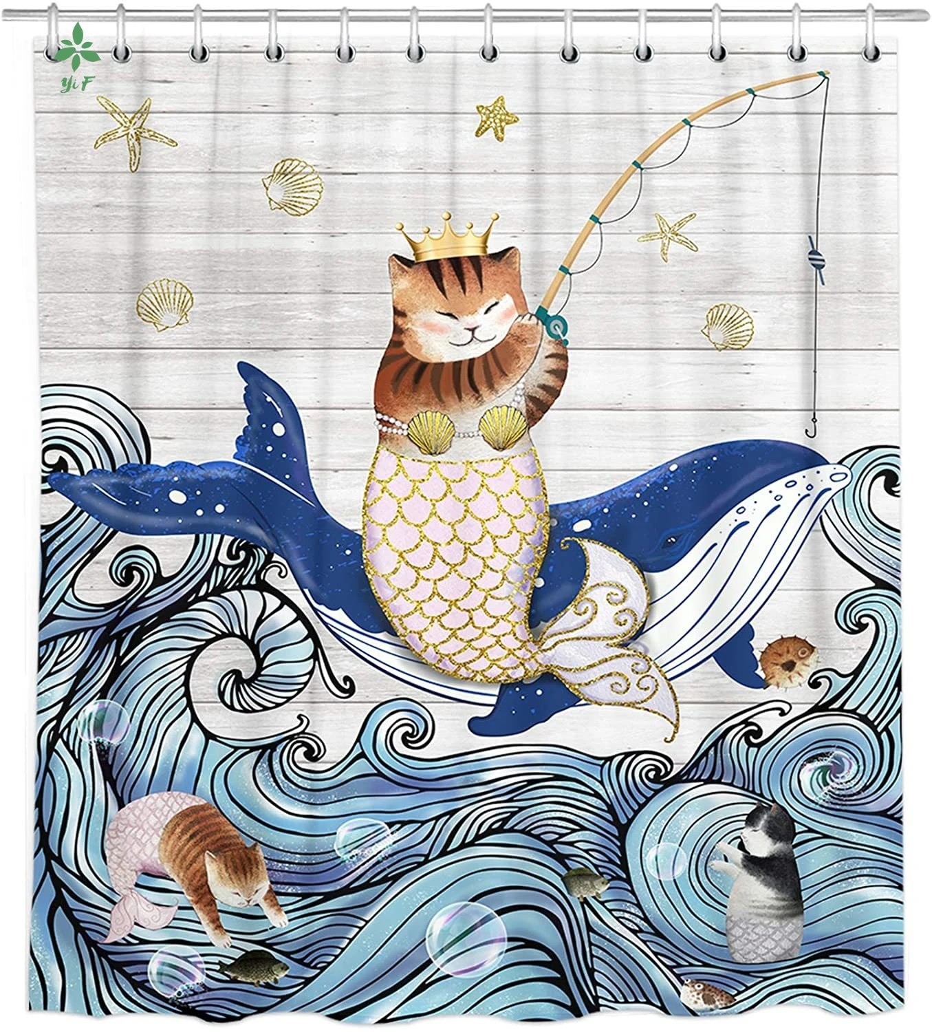 Fun Cat Riding Whale Fun Cat Riding Whale