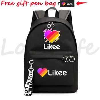 

Likee App Like Daily Backpack Students Likee Daily Backpack Fashion New Casual Style Daily Rucksack Fashion Backpack Free Gift