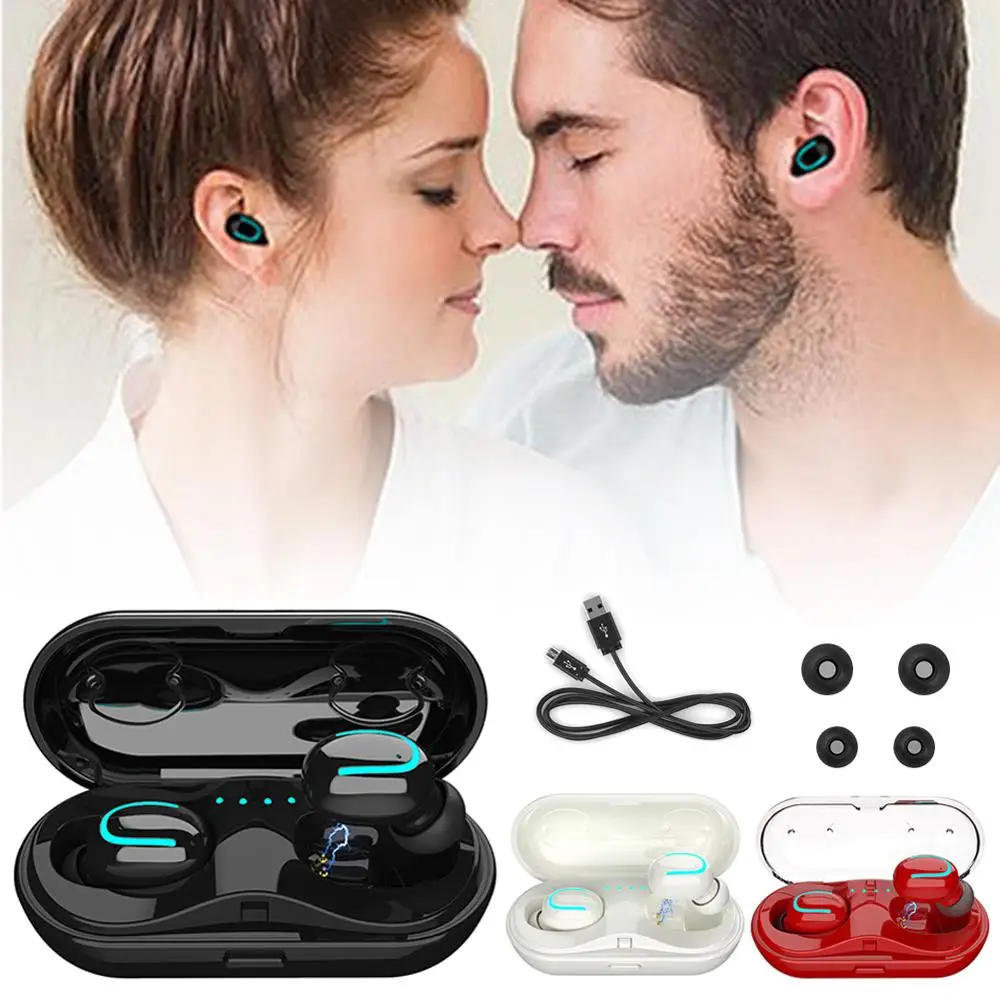 

Q13s Bluetooth headset 5.0 wireless mini Bluetooth headset binaural stereo Bluetooth tws charging stand movement