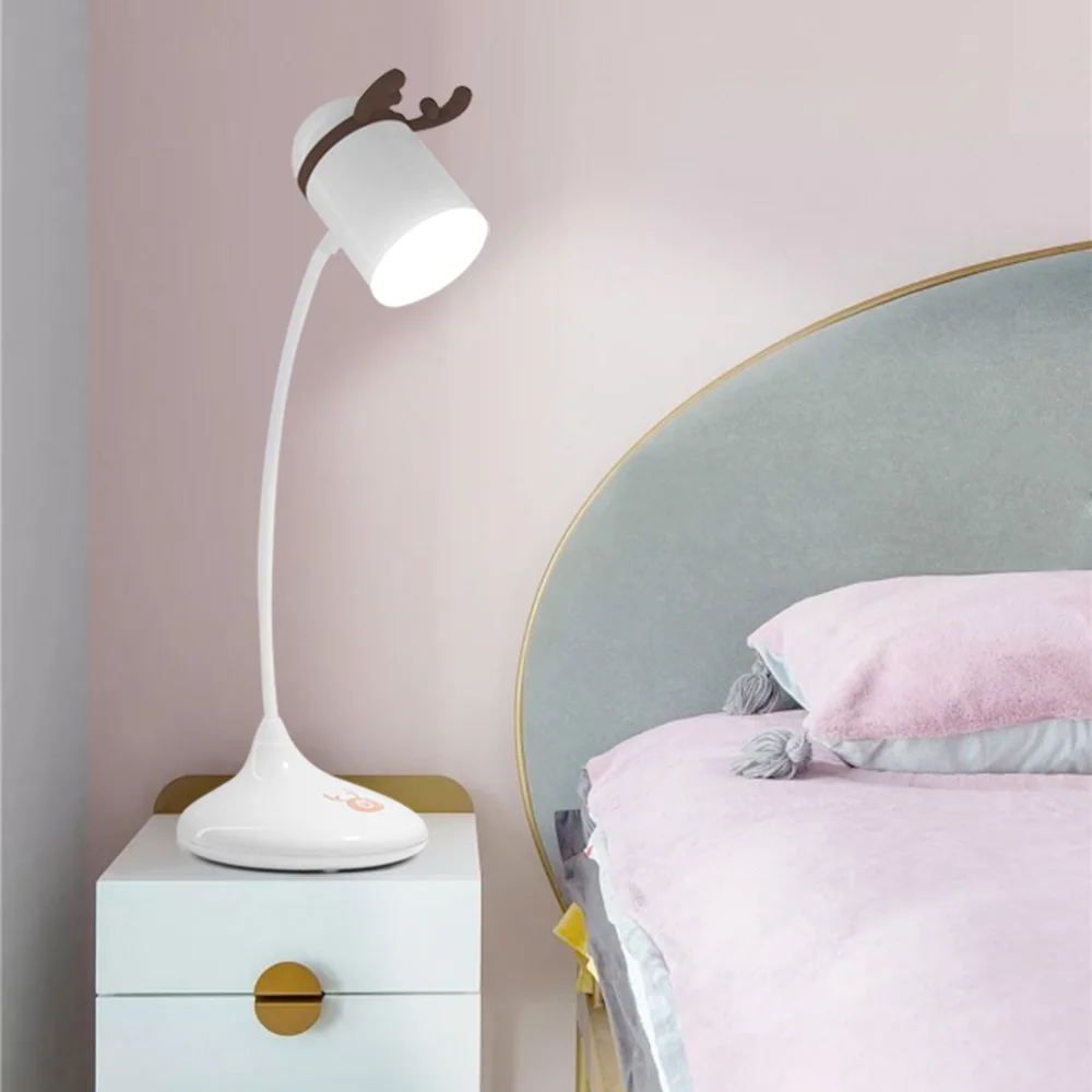 Светодиодный ночник перезаряжаемый с зарядкой от USB|Настольные лампы| |