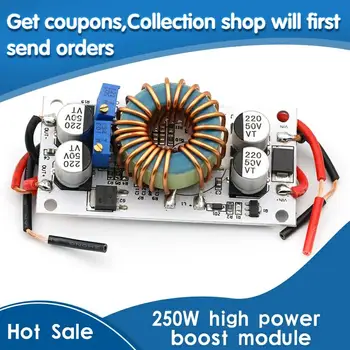 

1pcs DC-DC boost converter Constant Current Mobile Power supply 10A 250W LED Driver Step Up Module