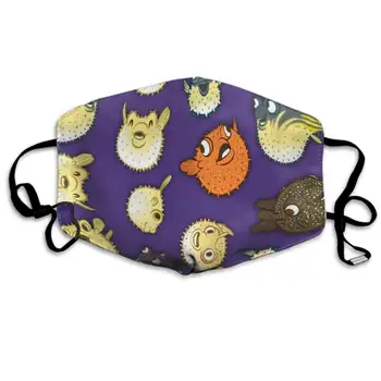 

AGRBLUEN Men Women Boys Girls Fashion Breathable Mouth Mask with Adjustable Ear Loops, Dustproof Half Face Mouth Mask