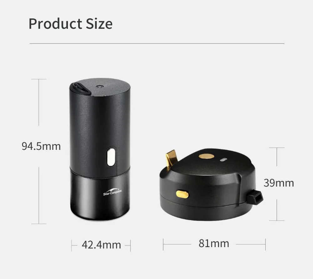 Youpin STARCOMPASS Portable beer foam machine Special Purpose for Bottled Beer and Canned Beer Portable beer foam machine (2)