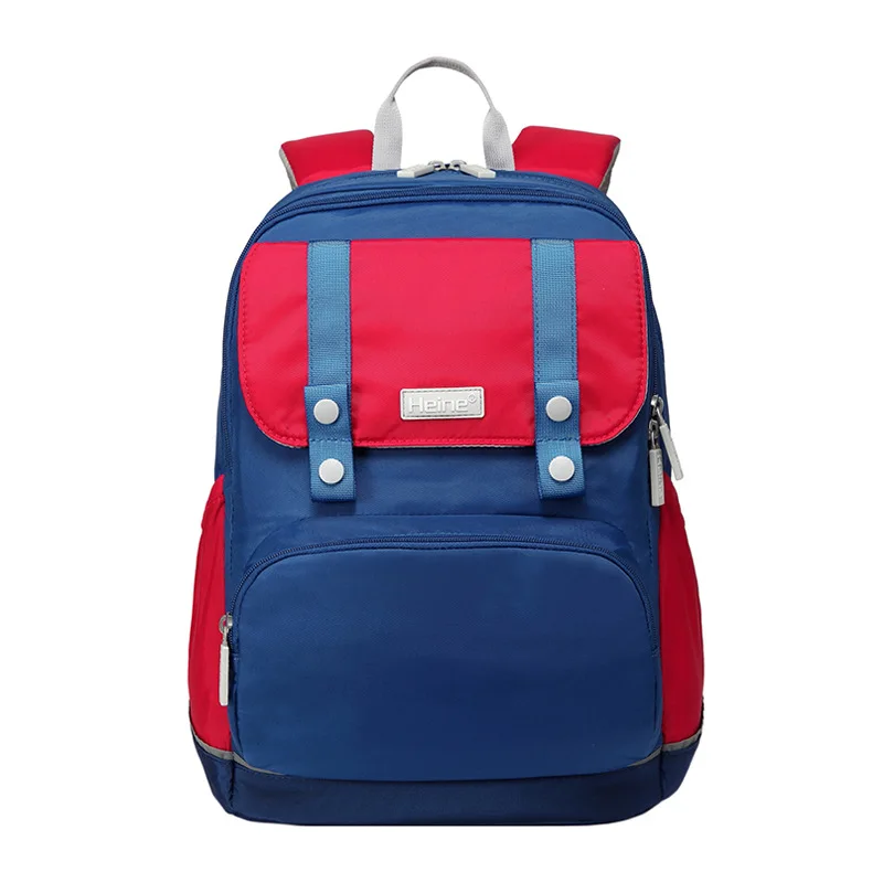 

Heine Hain 2018 New Style Schoolbag for Elementary School Students 6-12 a Year of Age Burden Relieving Spine-Children Backpack K