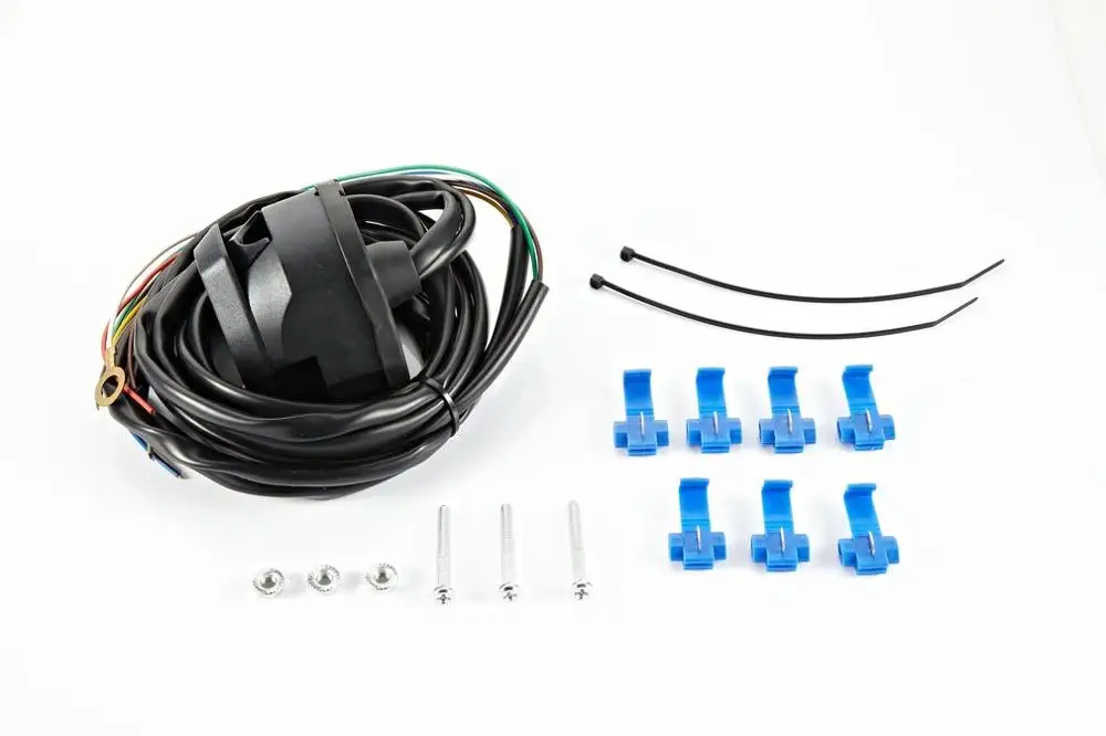 7 Core 2M Trailer Cable Kit Trailer Socket Set 13 Pin Electrical Kit E-Kit Harness Traction Hook Car Accessories