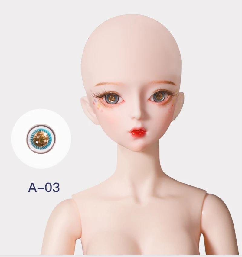 DBS 1/3 bjd кукла глазное яблоко 14 мм для 60 см bjd кукла, только глазное яблоко без куклы без головы