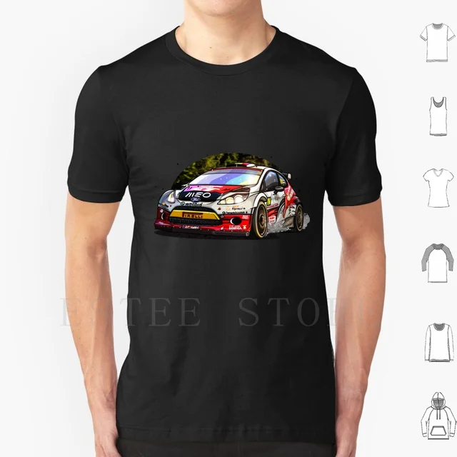 Bernardo Sousa S Fiesta Rrc T Shirt Men Cotton 6Xl Rs Fiesta Rally Rali Wrc Wrc2 R5 Erc Portuguese Português Meo Flat Out