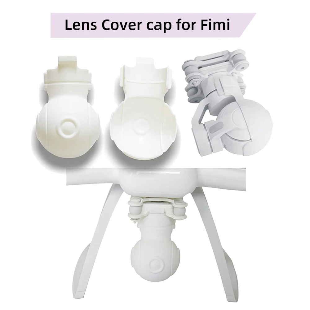 Dust-proof FPV Protective Gimbal Guard Camera Fixed Lens Cover Cap for Fimi 4K Fimi 1080P Quadcopter Drone Accessories Parts