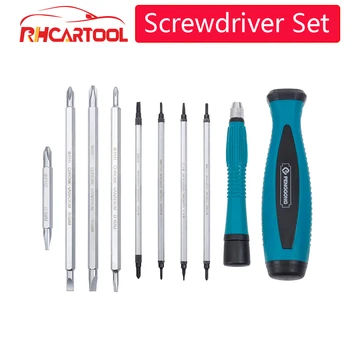 

10Pcs/Set Precision Screwdriver Set Phillips Slotted Star With Magnetic Multitool Home Appliances Repair Hand Tools