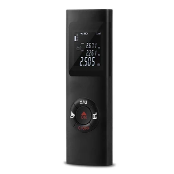 

40M High-Accuracy Laser Range Finder Ultra-Mini Pocket Range Finder Distance Meter Test Tool Ultra Distance Measure Tools A30