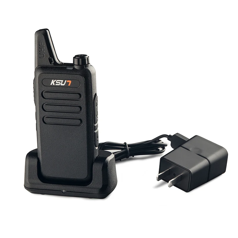 2 шт./лот KSUN Mini Walkie Talkie Двусторонняя радиостанция UHF 400 470 МГц 16CH walkie talkie radio|walkie