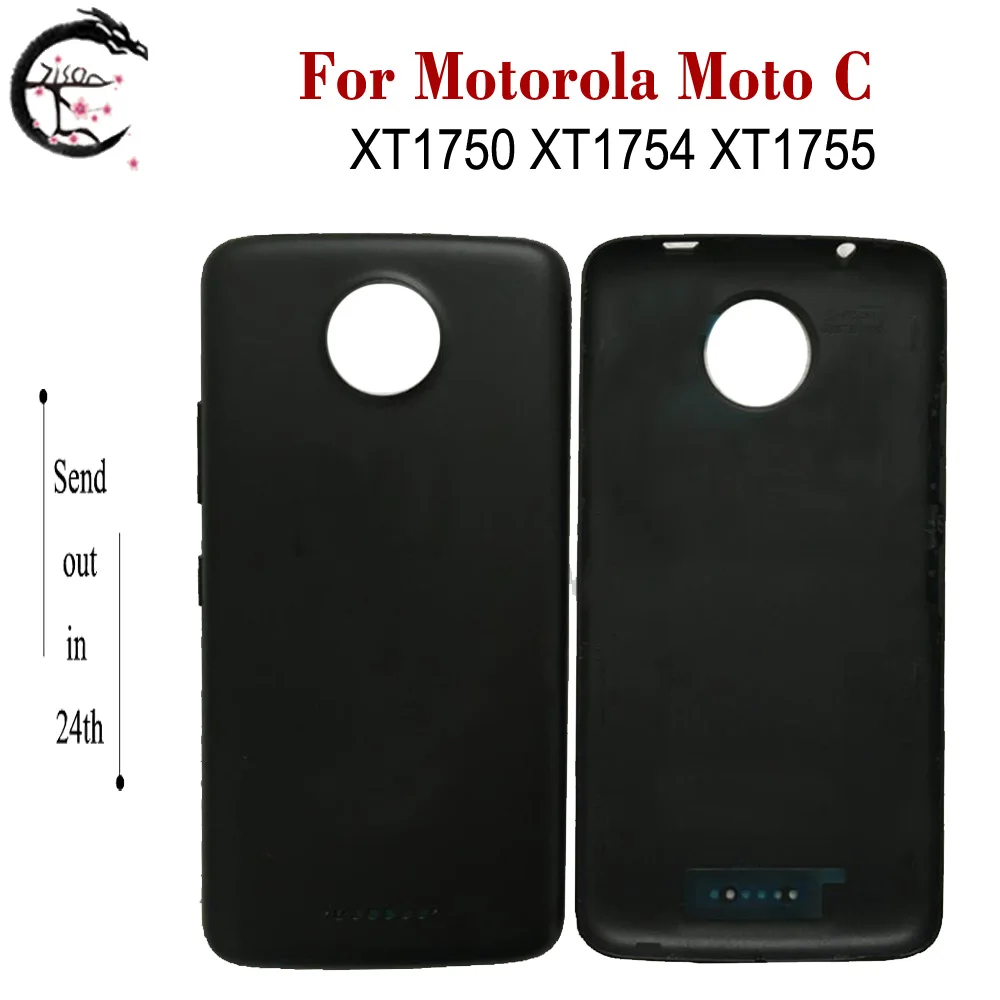 Крышка батареи для Motorola Moto C XT1750 XT1754 XT1755 XT1756 задняя крышка телефона Замена MOTO C корпус батареи
