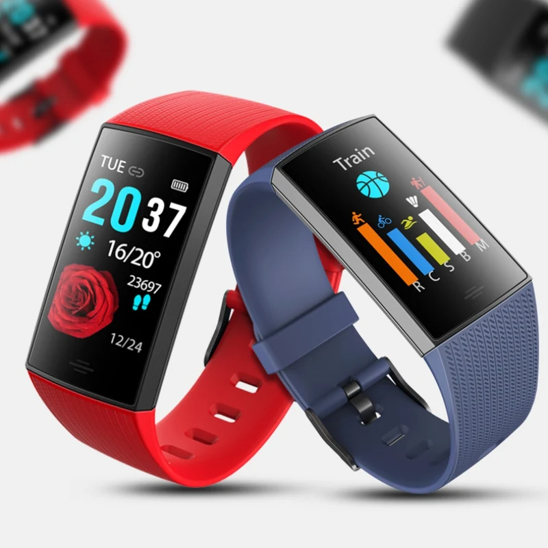 

YWD Smart Watch Multi-mode Heart Rate Call Reminder Healthy Sleep IP67 Class Waterproof Sport Fashion Smart Bracelet