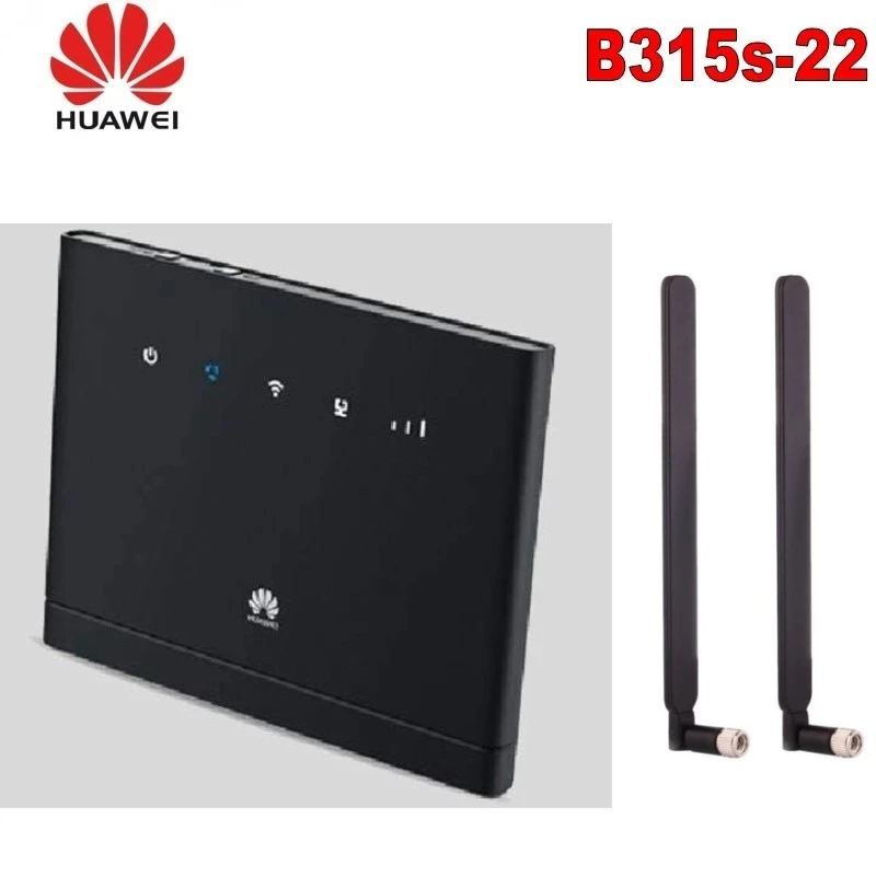 2 шт. HUAWEI B315s 22 LTE CPE 150 Мбит/с 4 аппарат не привязан к оператору сотовой связи FDD