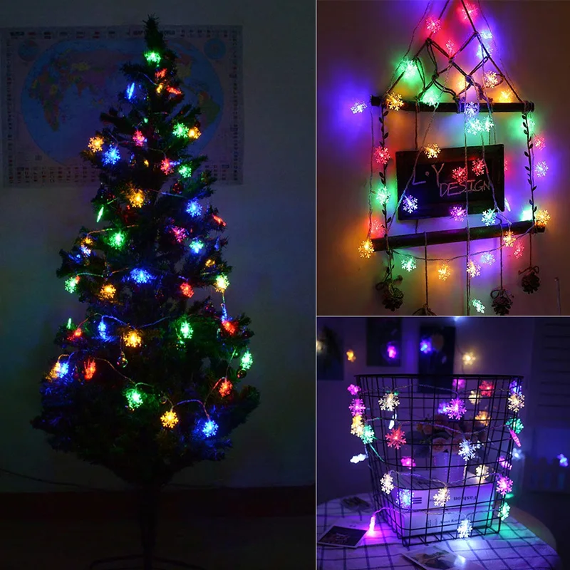 LED-String-Lights-Christmas-Snowflake-Lights-Battery-Operated-10-20-40-80-LED-Lights-for-Bedroom