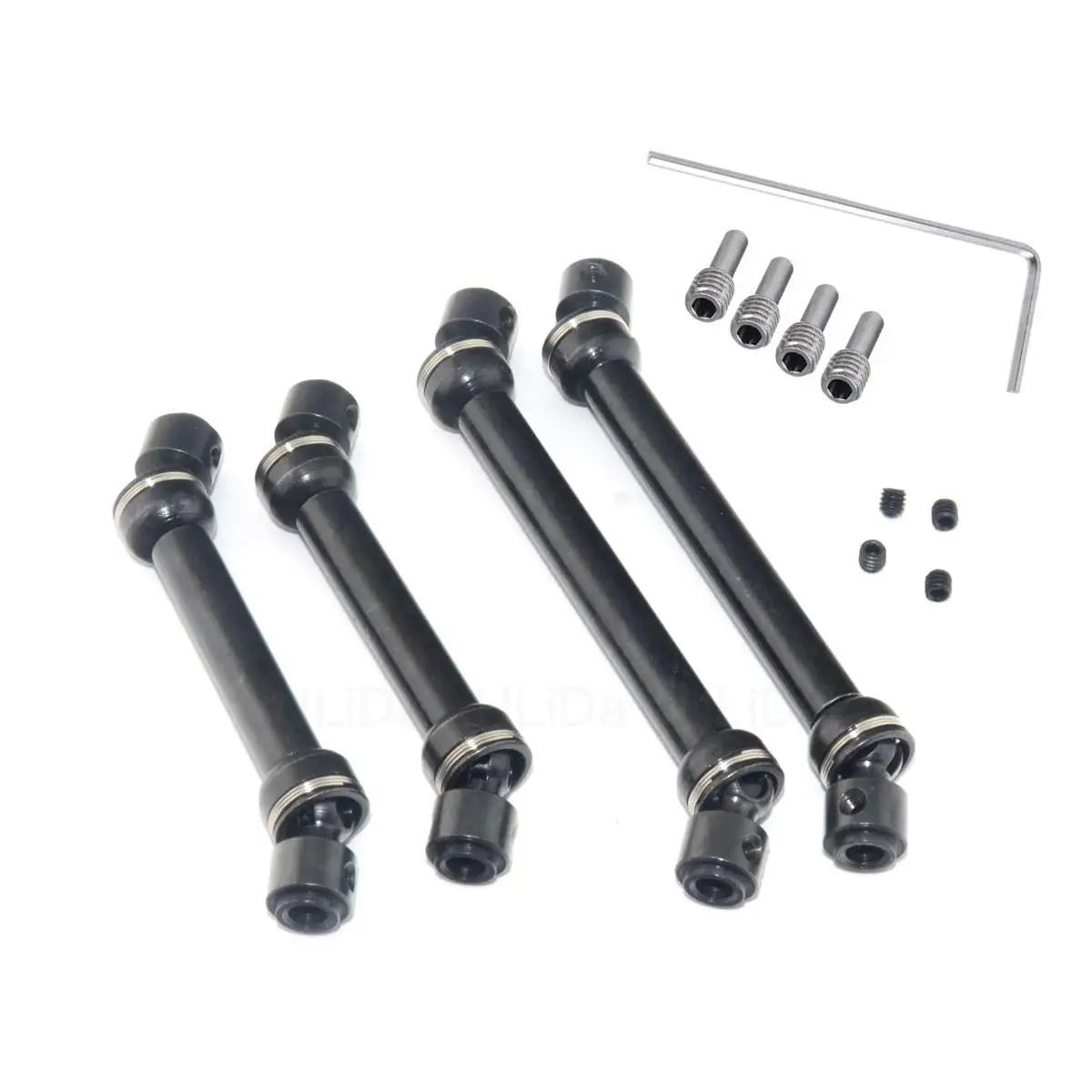 

88-113mm 112-152mm CVD Metal Heavy-Duty Drive Shaft M3*12 Grub Head Screw for 1/10 RC Crawler Car Axial SCX10 D90 TRX-4 TF2