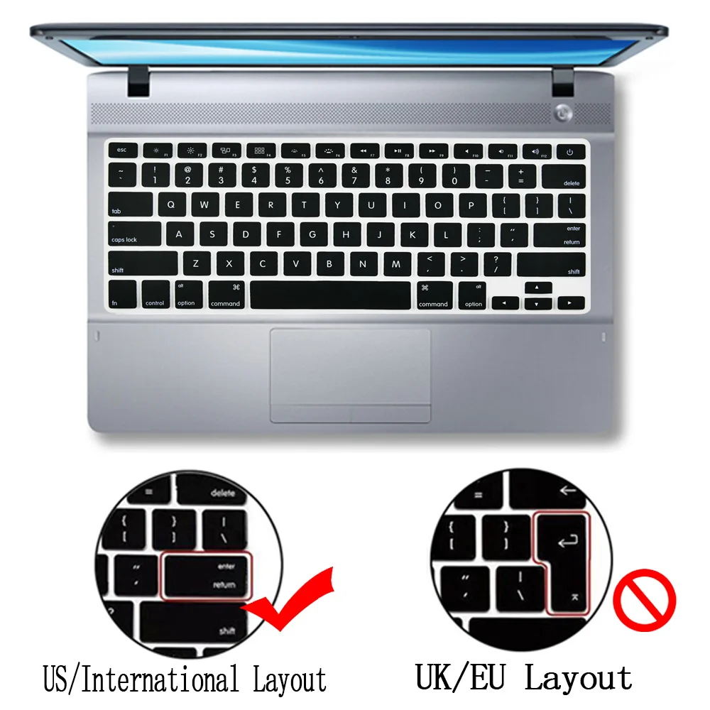 Hard Shell Cover For Apple Macbook Air 11/13 /Pro 13/15 /Macbook 12 Rubberized Matte Purple Laptop Case + US Keyboard Skin Film