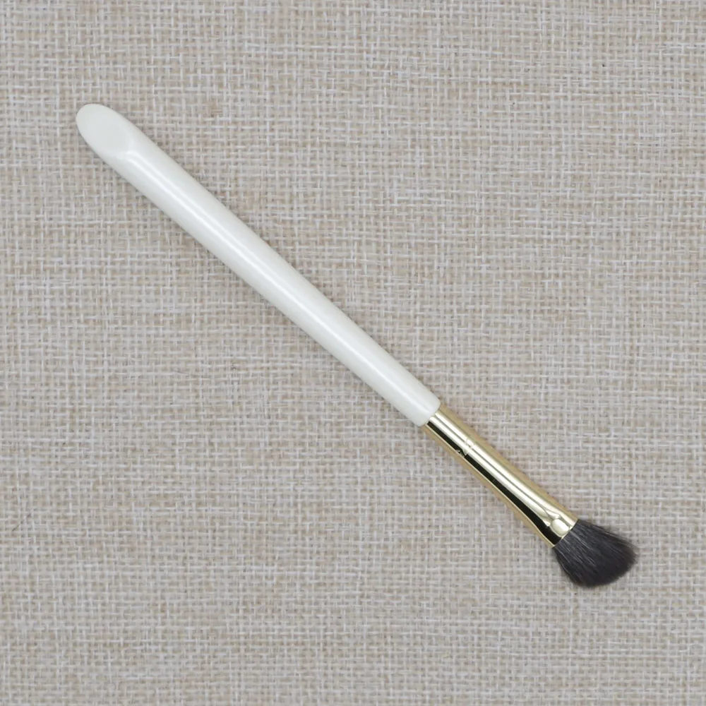 K275 Professional Handmade Makeup Brushes Blue Squirrel Goat Hair Angled Eye Shadow Brush White Handle Cosmetic Make Up | Красота и
