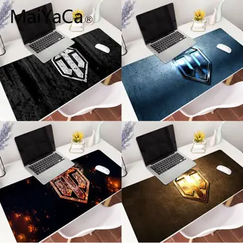 

MaiYaCa World of Tank logo Office Mice Gamer Soft Mouse Pad large mouse pad computer Laptop Notebook mat for gaming mousepad