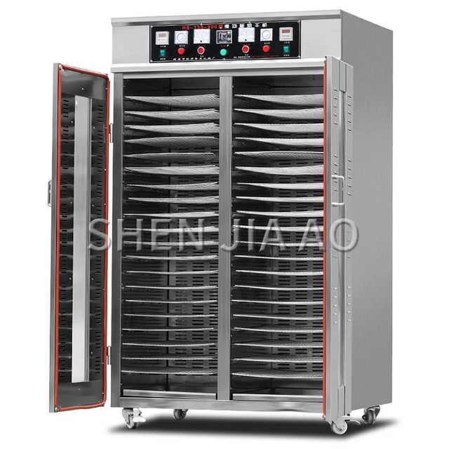 40-layer large fruit dryer Stainless steel Commercial food dehydrator  sausage meat tea pepper vegetables drying machine 220v 1PC - AliExpress