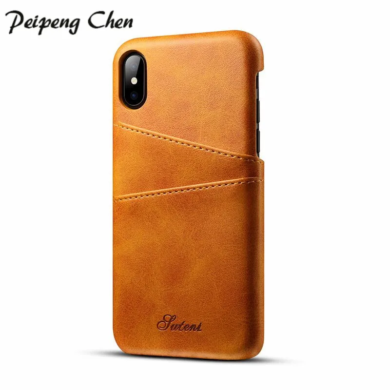 PEIPENG кошелек деловой чехол для телефона iphone 11 pro max X XR XS MAX Чехол кобура