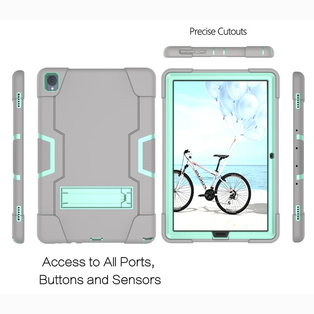 Сверхмощный Гибридный чехол для huawei MediaPad M6 10,8 дюймов SCM-W09 SCM-AL09 M6 10,8 чехол для планшета Чехол подставка армированный защита от падения