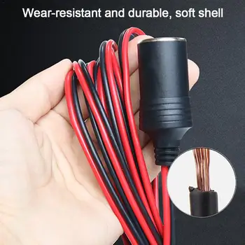 

Car Heater Limiter Car Battery Cigarette Lighter Hole Battery Cable 12V24V Adapter Cable Battery Charging Cables Switch Wiring