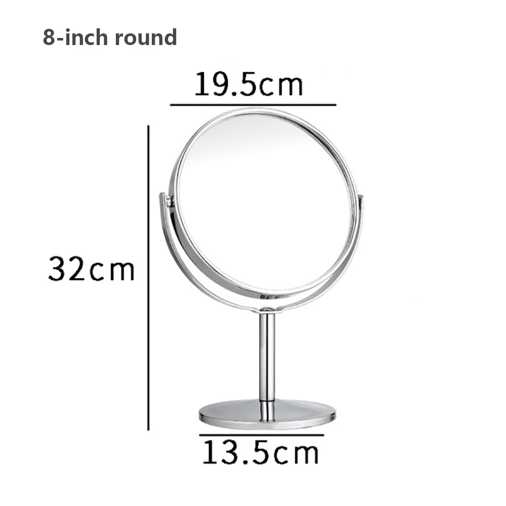 Новинка 1 шт. двухстороннее косметическое зеркало для красоты увеличительное зеркало для макияжа настольная подставка карманное зеркало подарки для влюбленных носимые - Цвет: 10