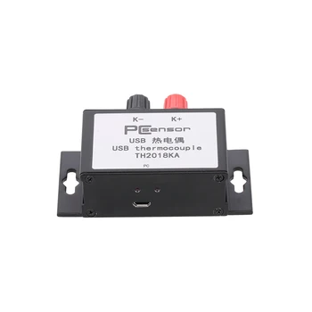 

TH2018KA USB Thermocouple with 0~1024℃ Range K-type Probe Support Email Alarm for High Temperature Environmental Detection