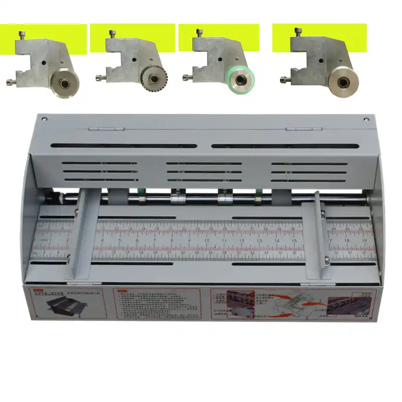 220V/110v Electric paper creasing machine 460mm Electric folding