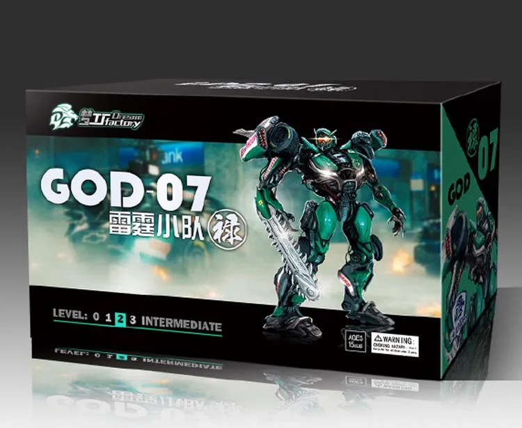 Трансформация Leadfoot GOD03 GOD-03 Roadbuster GOD07 GOD-07 Topspin GOD10 GOD-10 Wrecker фильм Делюкс фигурка робота игрушки - Цвет: GOD07 WITH BOX